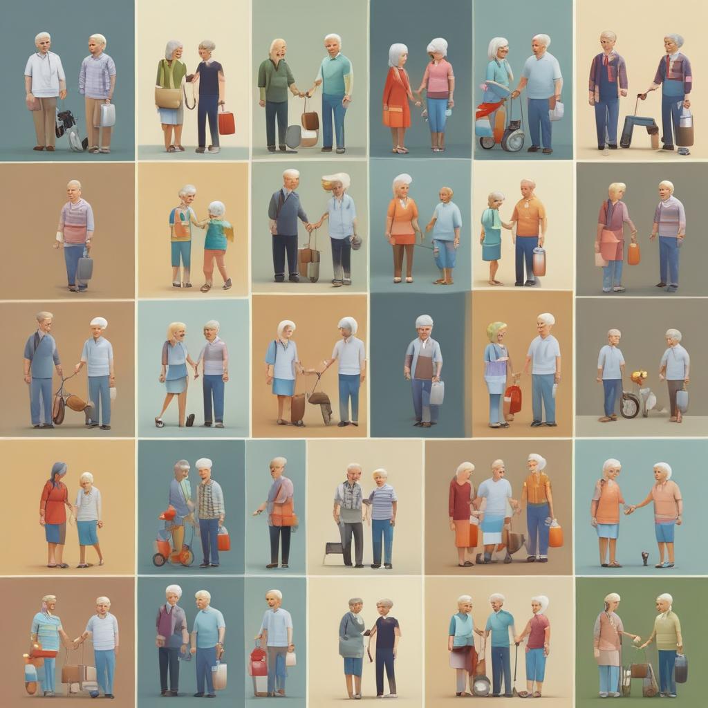 다양한 삶의 단계별(청년, 육아, 은퇴)로 변화하는 보험 니즈를 보여주는 이미지