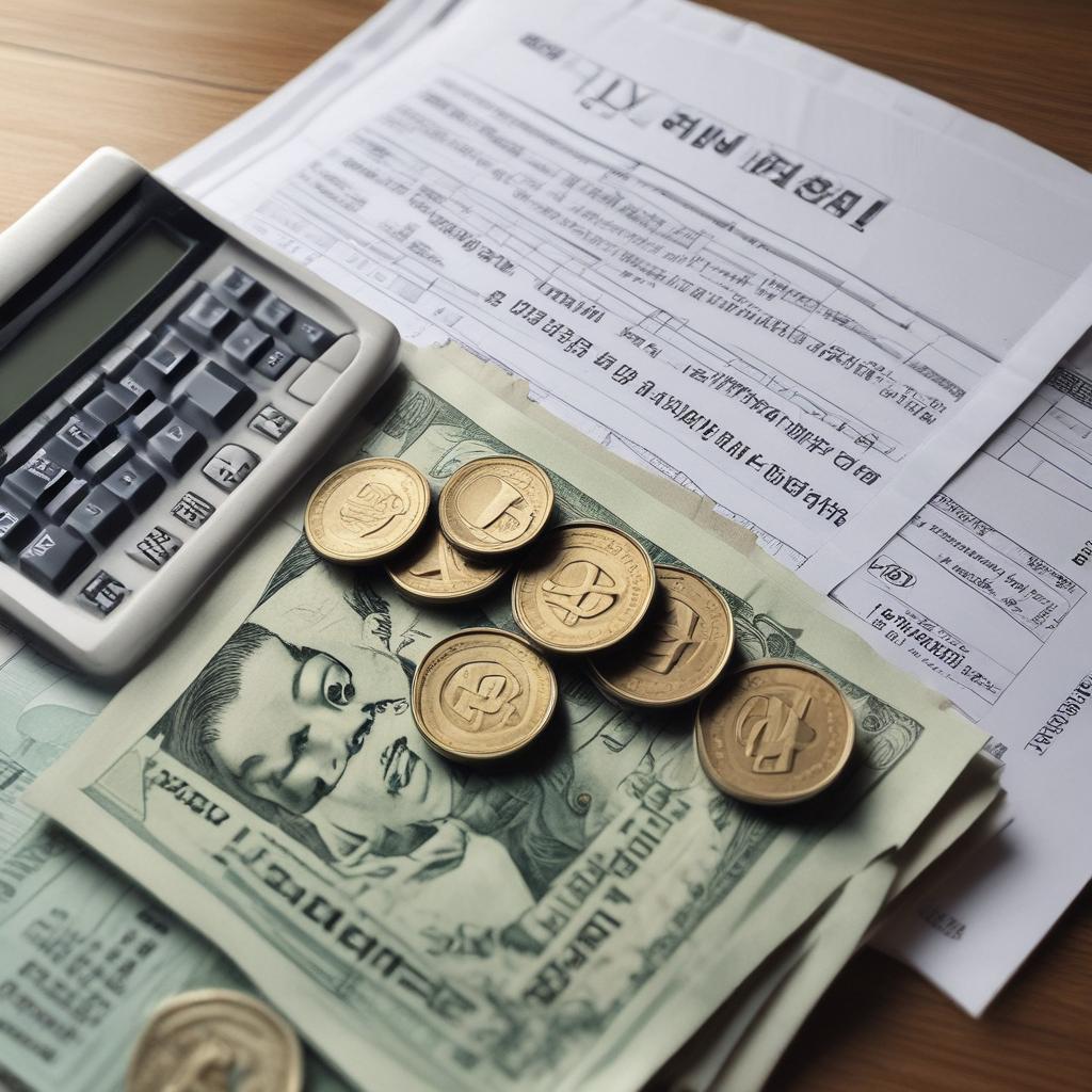 환급받은 돈과 세금 서류