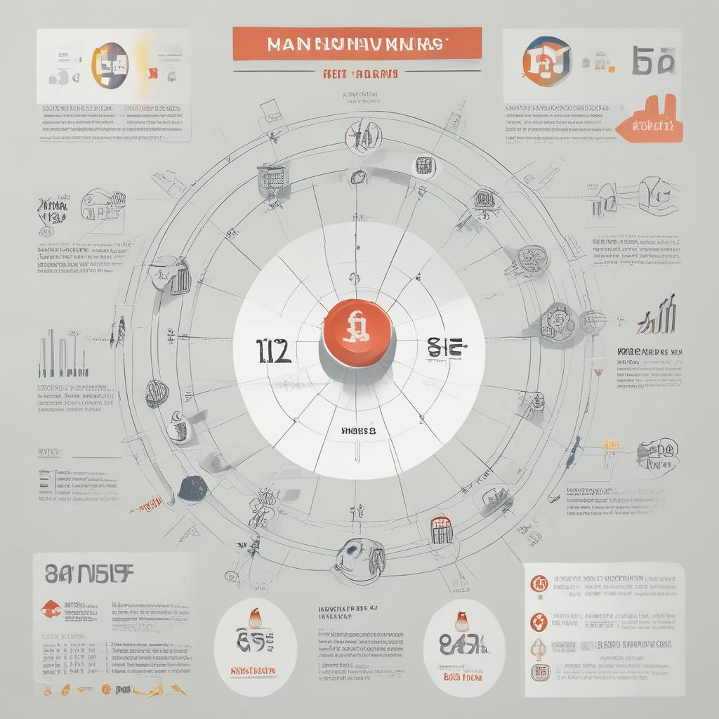 An infographic showing a calendar with May highlighted, indicating tax refund season with money symbols.