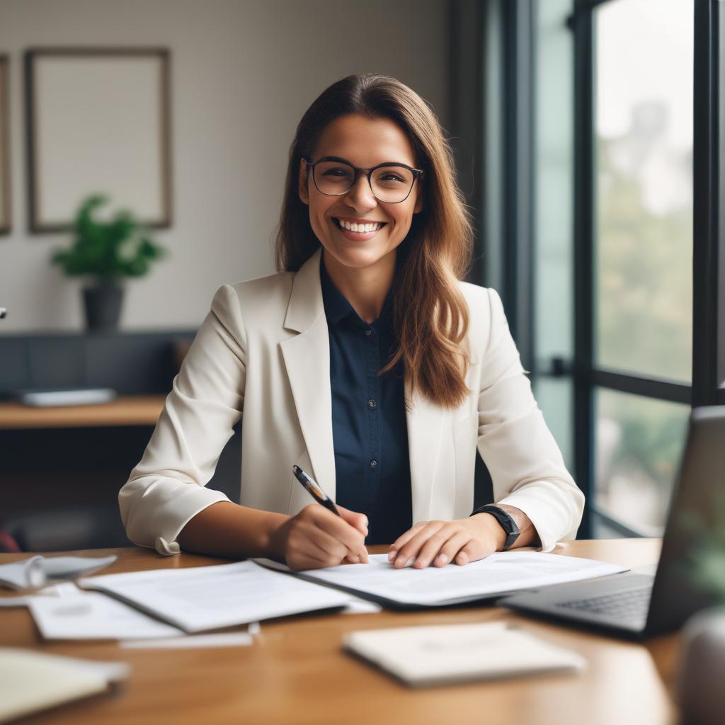 친절한 세무사가 복잡한 세금을 쉽게 설명해주는 모습