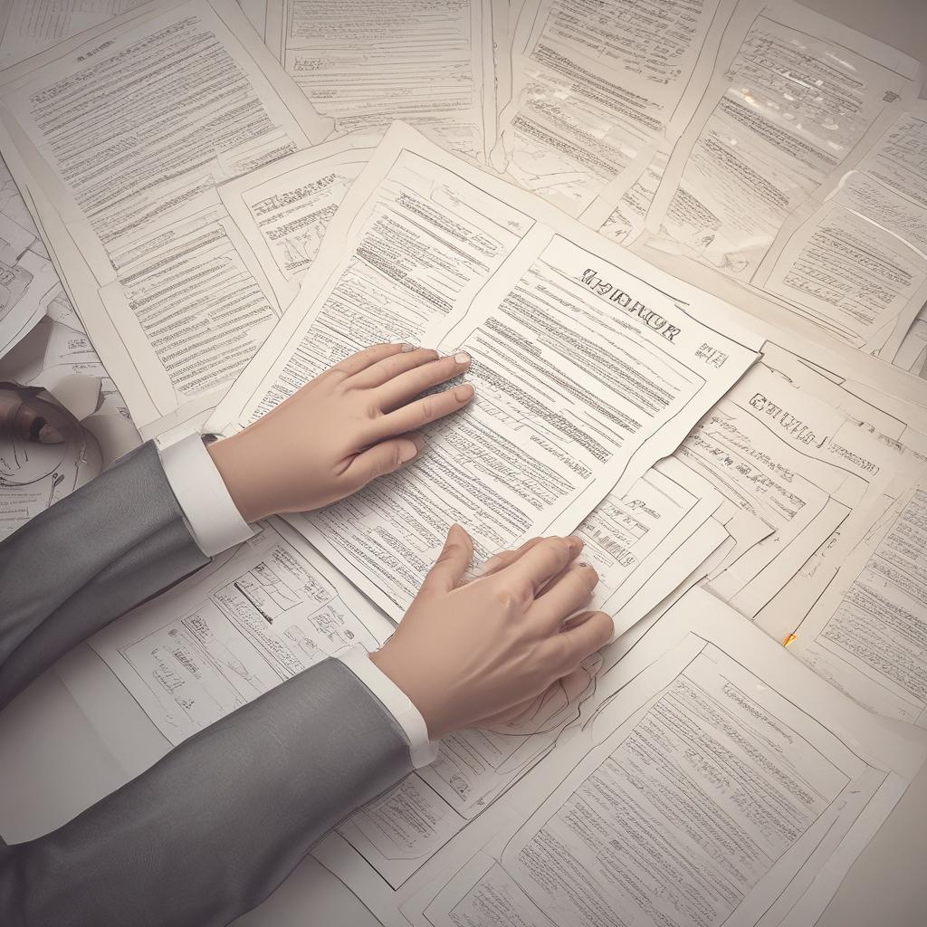 책상 위에 놓인 숨겨진 가치를 나타내는 보험 서류들